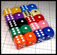 Dice : Dice - 6D Pipped - Opaque Group by Susangqf- Temu May 2024